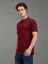 3xl-pm5400234255-pepe-jeans-original-imahhfb3kjtjg9yx LOUIS PHILIPPE Men Solid Polo Neck Pure Cotton Dark Green T-Shirt - Image 2